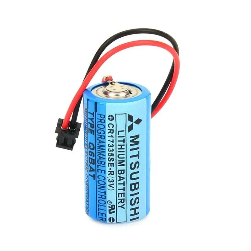 5 PCS Mitsubishi Q6BAT CR17335SE-R 3.0V 1650mAh PLC Replacement Battery - Li-MnO2