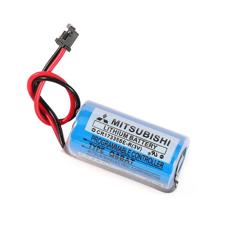 5 PCS Mitsubishi Q6BAT CR17335SE-R 3.0V 1650mAh PLC Replacement Battery - Li-MnO2