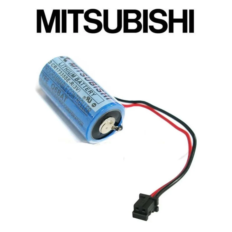 5 PCS Mitsubishi Q6BAT CR17335SE-R 3.0V 1650mAh PLC Replacement Battery - Li-MnO2