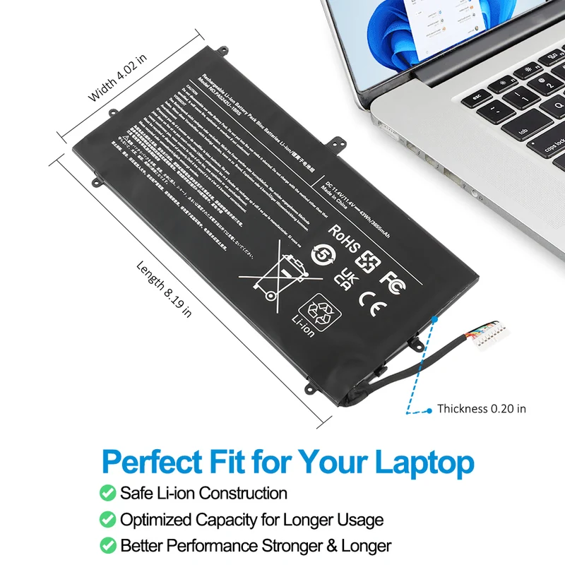Replacement Toshiba PA5242U-1BRS Laptop Battery