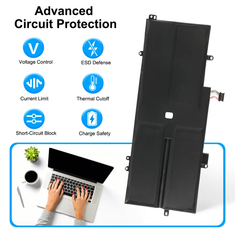 L18C4P71 Battery For Lenovo ThinkPad X1 Carbon 7th 8th Gen Series 5B10W13930 02DL005