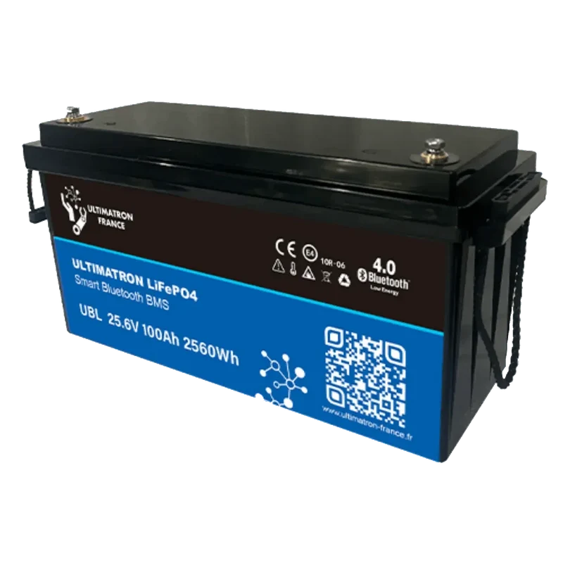 Batterie connectée Lithium LiFePO4 24V 100Ah, série UBL PRO