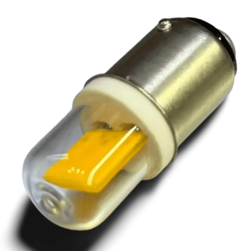 Ampoule LED BA15D blanc chaud pour machine à coudre