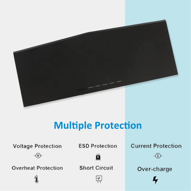 90Wh Extended Capacity Gaming Battery BTYVOY1 Compatible With Dell Alienware M17x R3 R4 11.1V