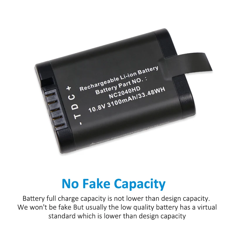 NC2040 NC2040HD NC2040HD34 NC2040A22 Replacement Battery 10.8V 31WH
