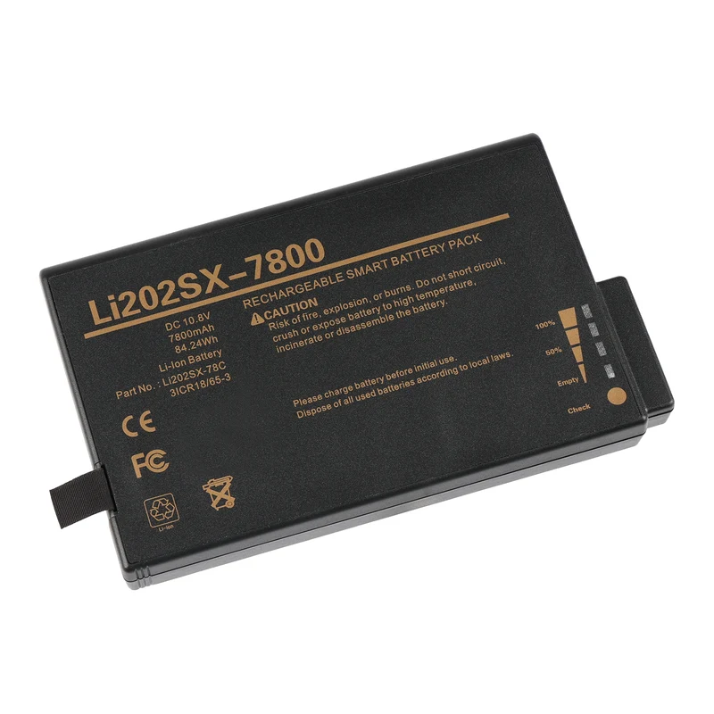 Li202SX-7800 Portable Particle Counter Battery For TSI AeroTrak & DustTrak Series 10.8V 84.24Wh