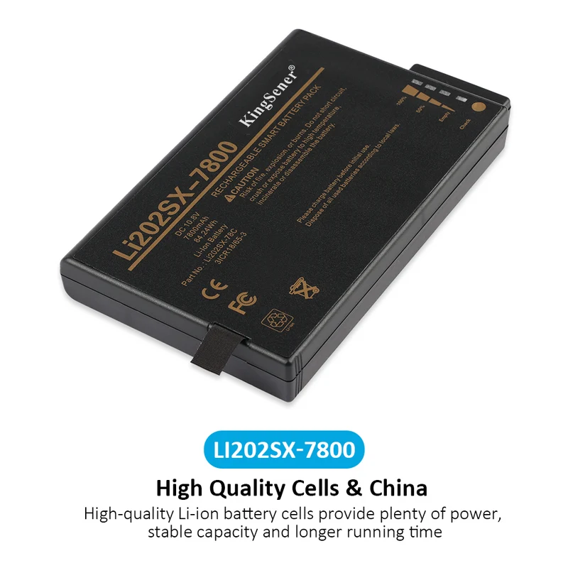 TSI AeroTrak 9500 9510 DustTrak II 8530 Replacement Battery Li202SX-7800 10.8V 84Wh