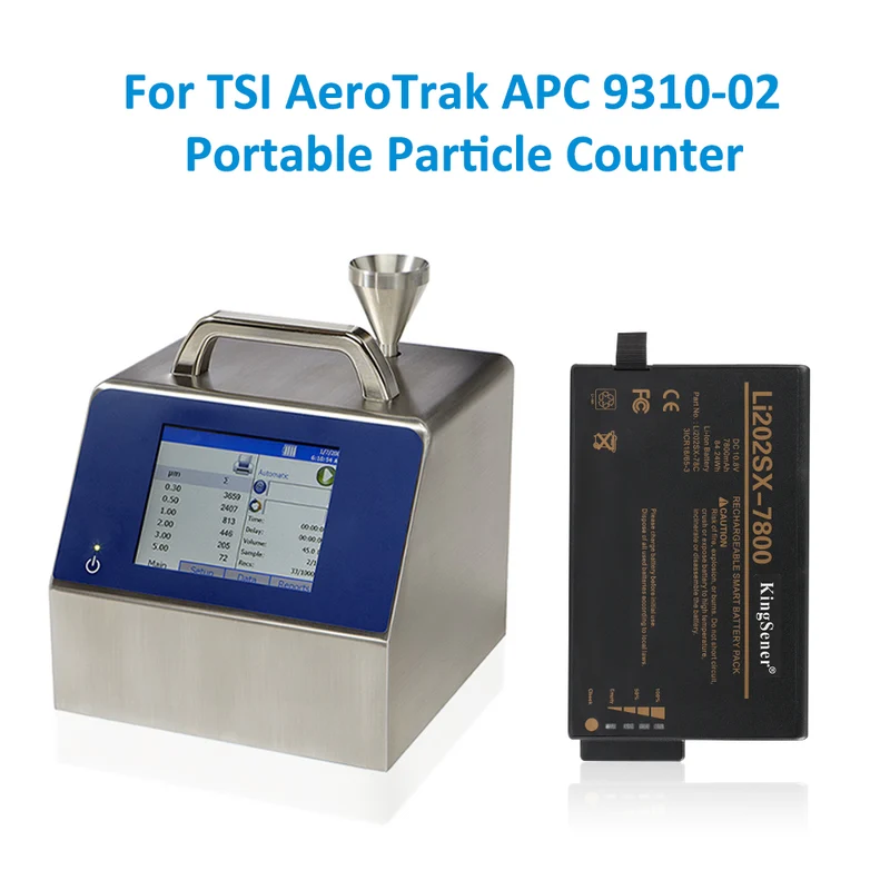 TSI AeroTrak 9500 9510 DustTrak II 8530 Replacement Battery Li202SX-7800 10.8V 84Wh