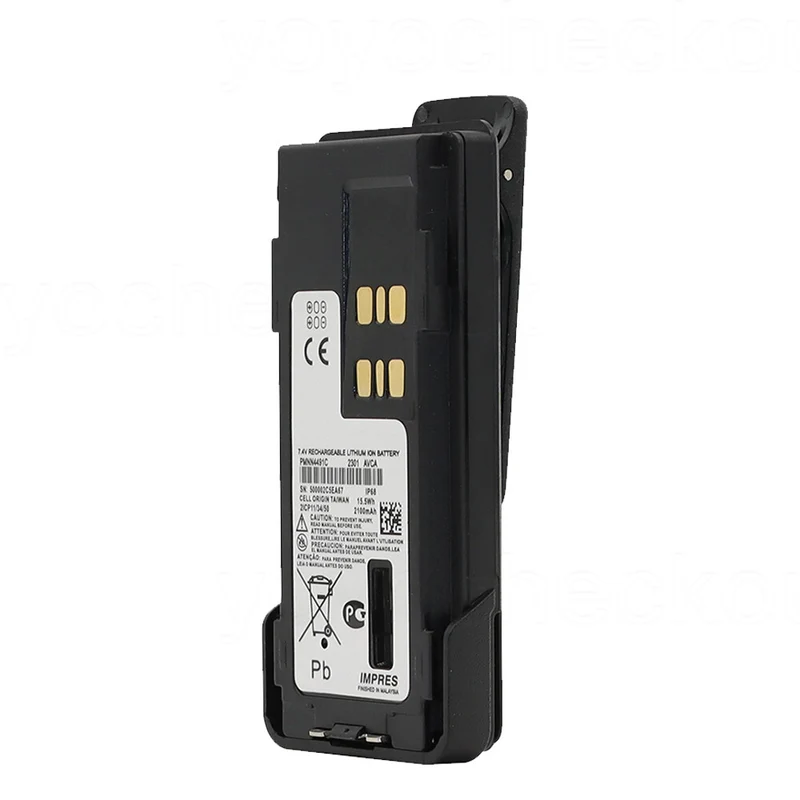 PMNN4491C Replacement Battery For Motorola DP4000 DP4400 DP4401NNTN8129AR PMNN4412A