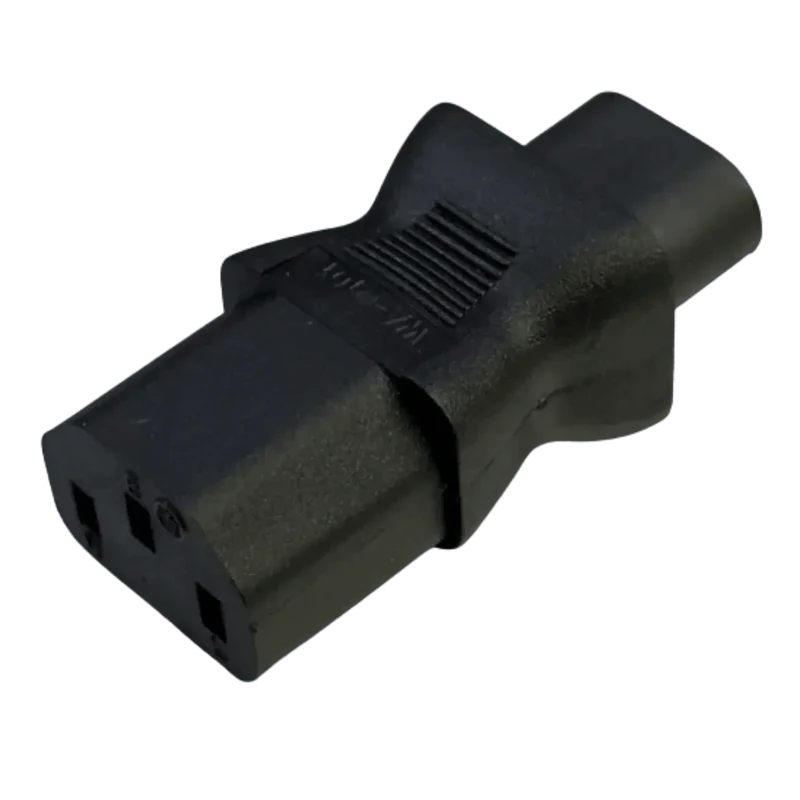 Adaptateur PRISE IEC 320 C8 femelle vers IEC320 C13 mâle