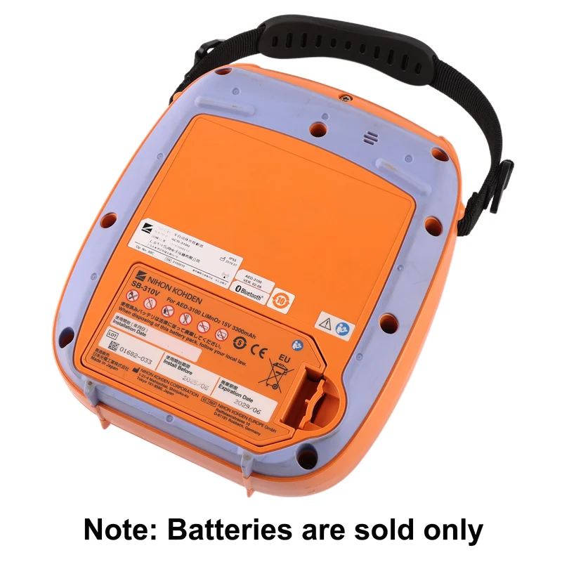 Nihon Kohden Cardiolife AED-3100 AED-3150 Battery SB-310V 15V
