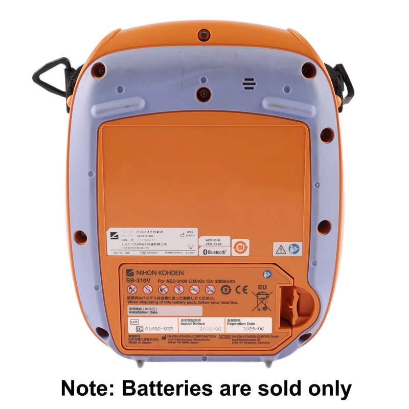 Nihon Kohden Cardiolife AED-3100 AED-3150 Battery SB-310V 15V