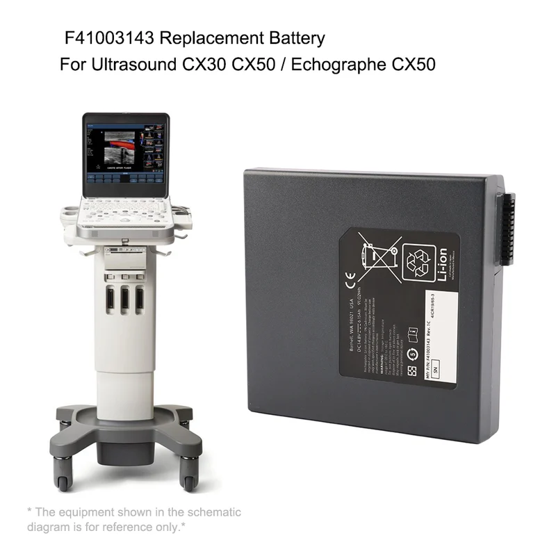 Philips Ultrasound CX30 CX 50 Replacement Battery F41003143 - 6150mAh 14.8V 91.02Wh