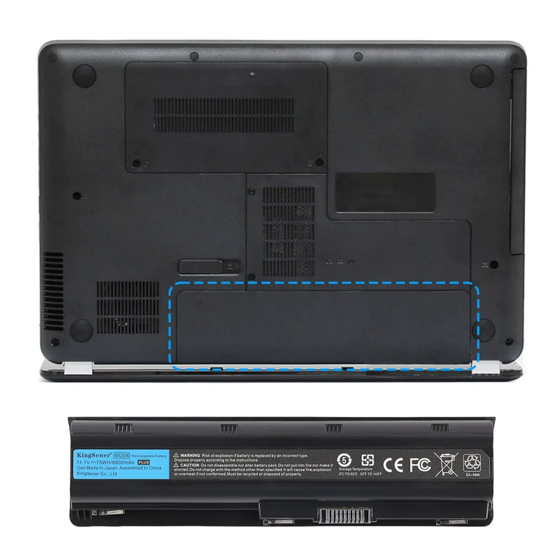 MU06 Replacement Battery For HP Presario CQ32 CQ42 CQ43 CQ56 Series