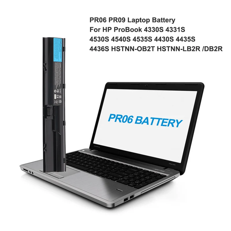 PR06 Battery For HP Probook 4530S 4540S 4440S 4430S 4545S PR09 633733-321