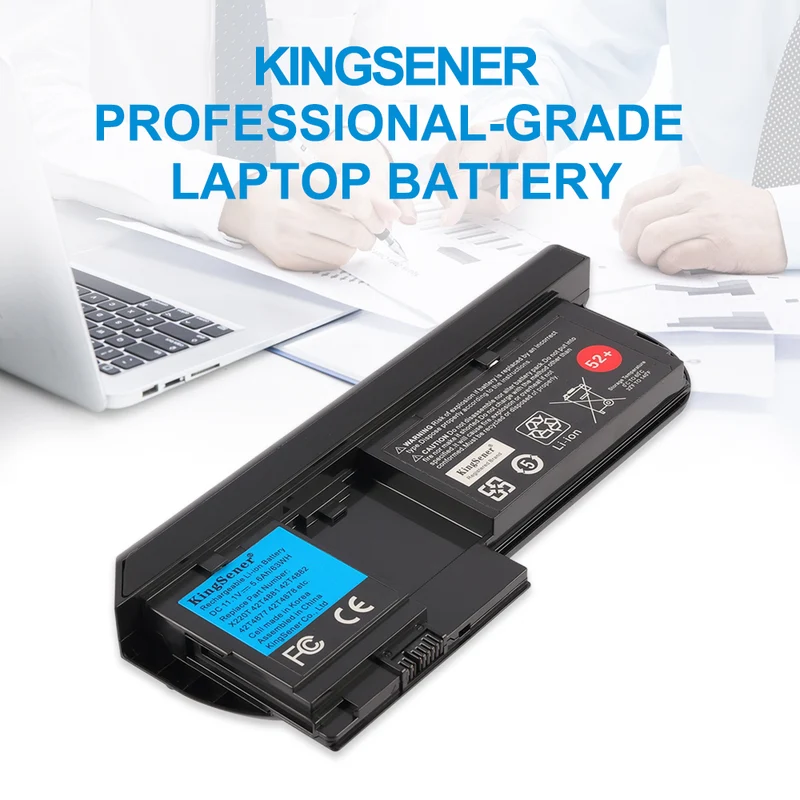 Replacement Battery For Lenovo ThinkPad X220T Tablet 42T4881 42T4882 52+ 11.1V 63Wh