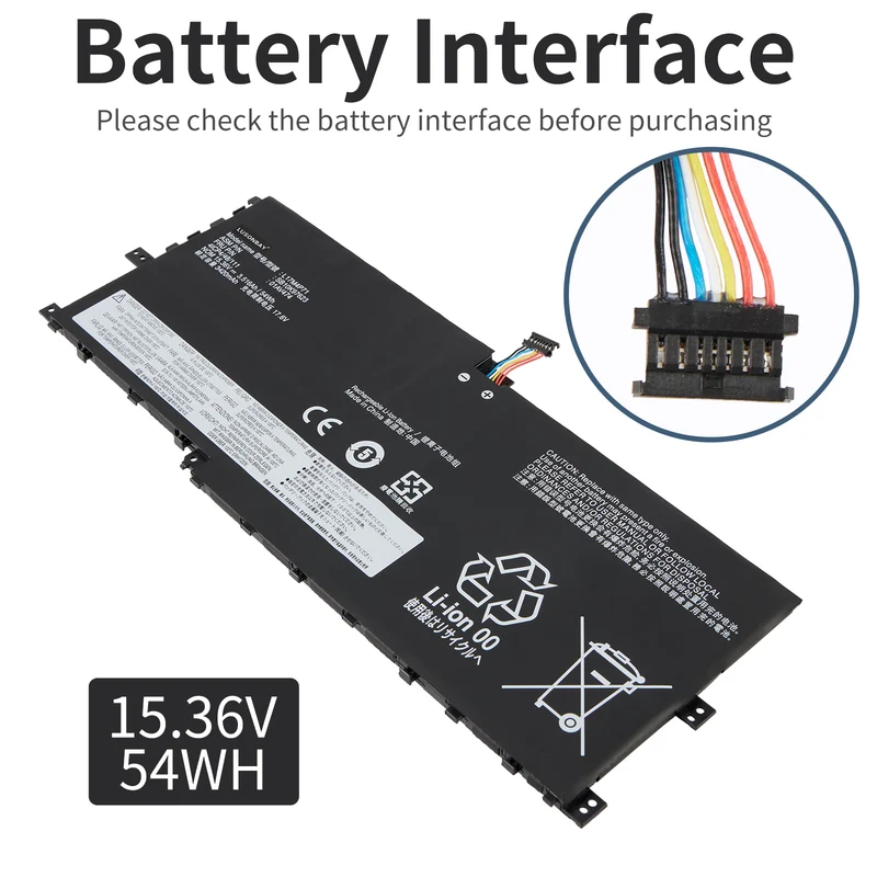 L17M4P71 Laptop Battery For Lenovo ThinkPad X1 Yoga 3rd Gen Series | LUSONBAY EU Stock