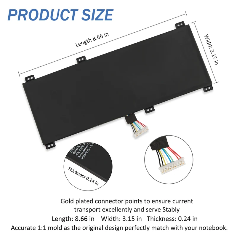 HB6081V1ECW-41 Laptop Battery For Huawei MateBook D16 Series HLYL-WFP9 HLY-W19R 15.28V 3665mAh | LUSONBAY EU Stock