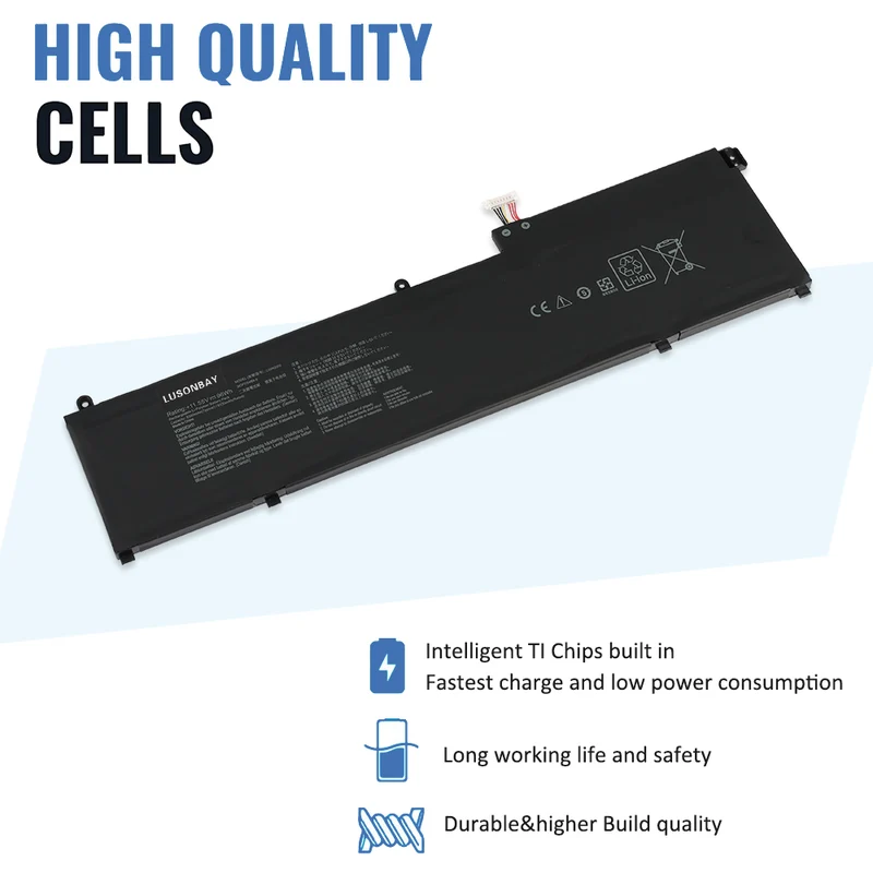 C32N2002 Replacement Battery For Asus ZenBook Flip 15 Q538 Q538E Q538EI Series | LUSONBAY EU Stock