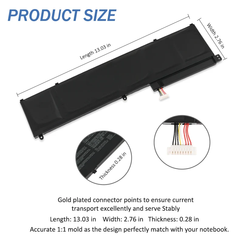 C32N2002 Replacement Battery For Asus ZenBook Flip 15 Q538 Q538E Q538EI Series | LUSONBAY EU Stock