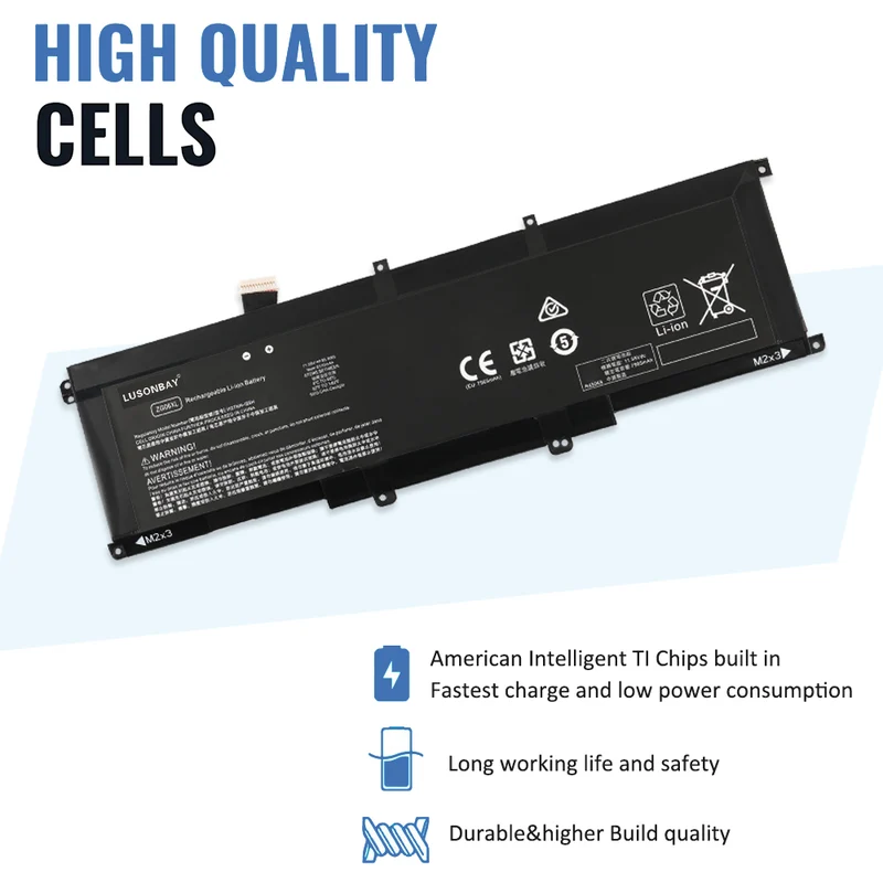 ZG06XL Replacement Battery For HP ZBook Studio X360 G5 Series 5CN15PA 2ZC63EA | LUSONBAY EU Stock