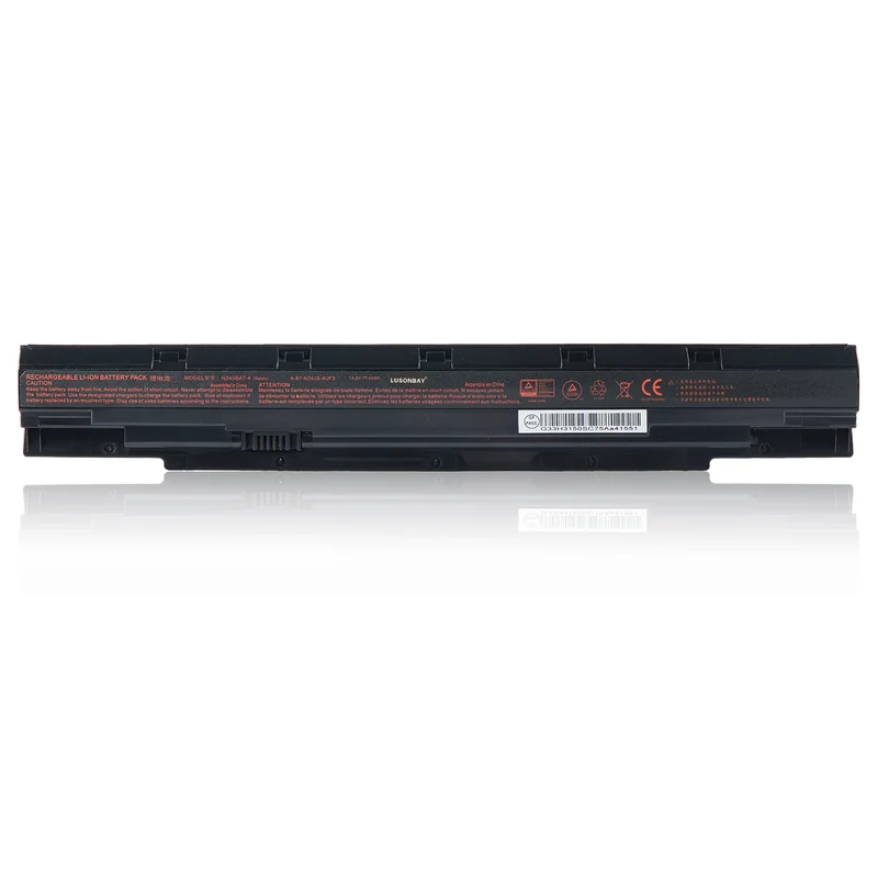 N240BAT-4 Replacement Battery for CLEVO N250JU N250WU N240WU N250LU | LUSONBAY EU Stock