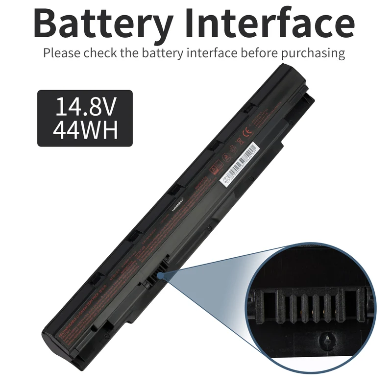 N240BAT-4 Replacement Battery for CLEVO N250JU N250WU N240WU N250LU | LUSONBAY EU Stock