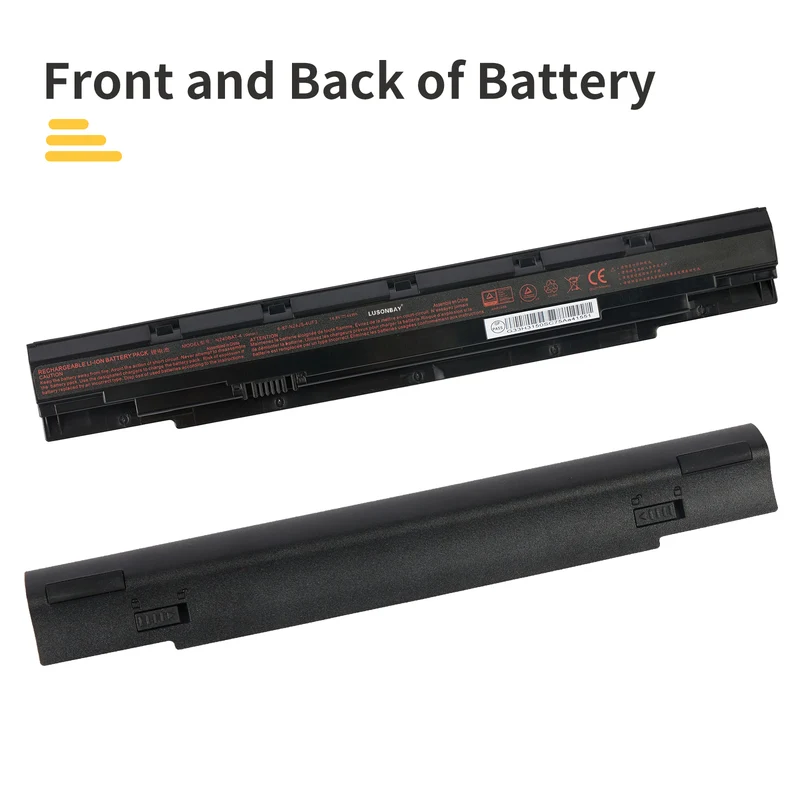 N240BAT-4 Replacement Battery for CLEVO N250JU N250WU N240WU N250LU | LUSONBAY EU Stock