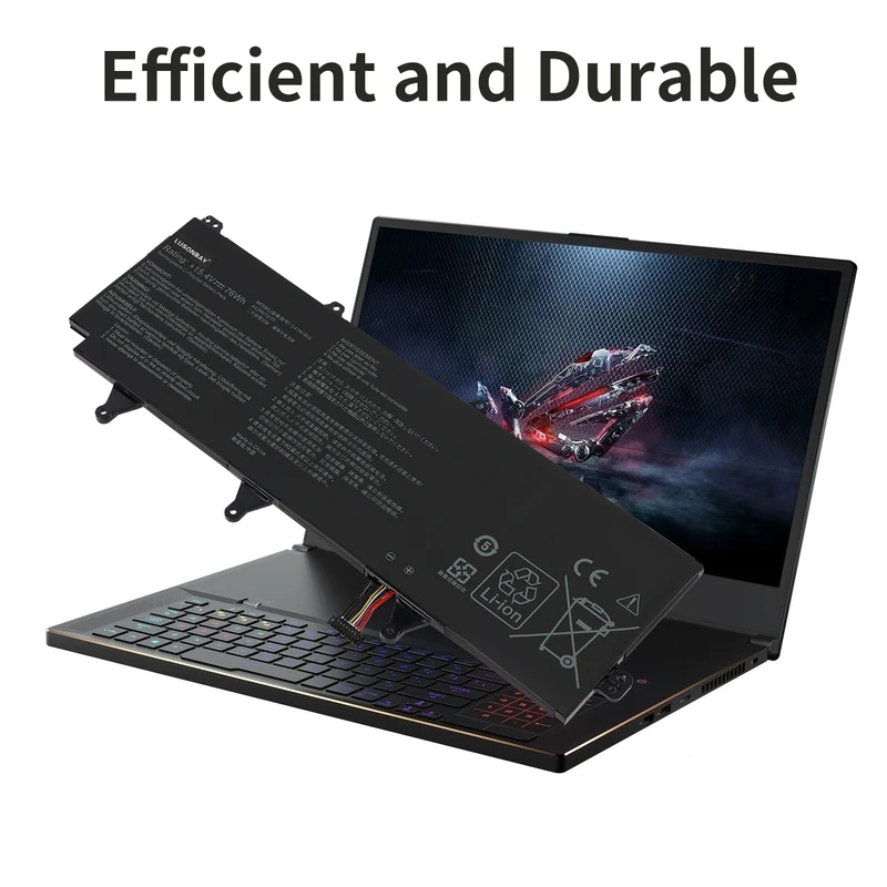 C41N1802 Replacement Battery For ASUS ROG Zephyrus S GX701GX GX701GVR GX701GXR | LUSONBAY EU Stock