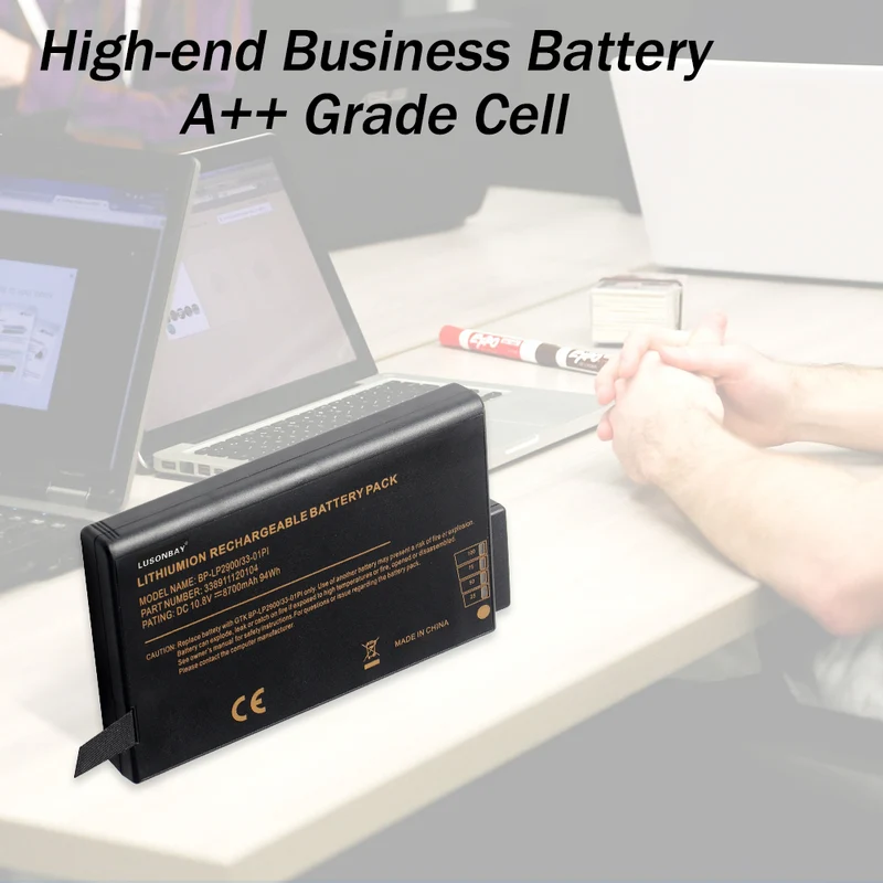 BP-LP2900 Replacement Battery for Getac X500 V100 V1010 V200 M230 338911120104 | LUSONBAY EU Stock