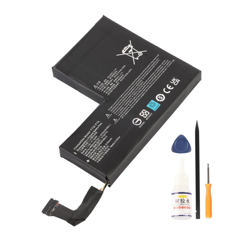 Steam Deck LCD Replacement Battery F7A F7G - 6880mAh 53Wh 7.74V Extended Gaming Li-ion