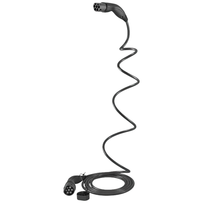 Câble de recharge Helix pour voiture électrique - Type 2 - 7.4KW - 5M