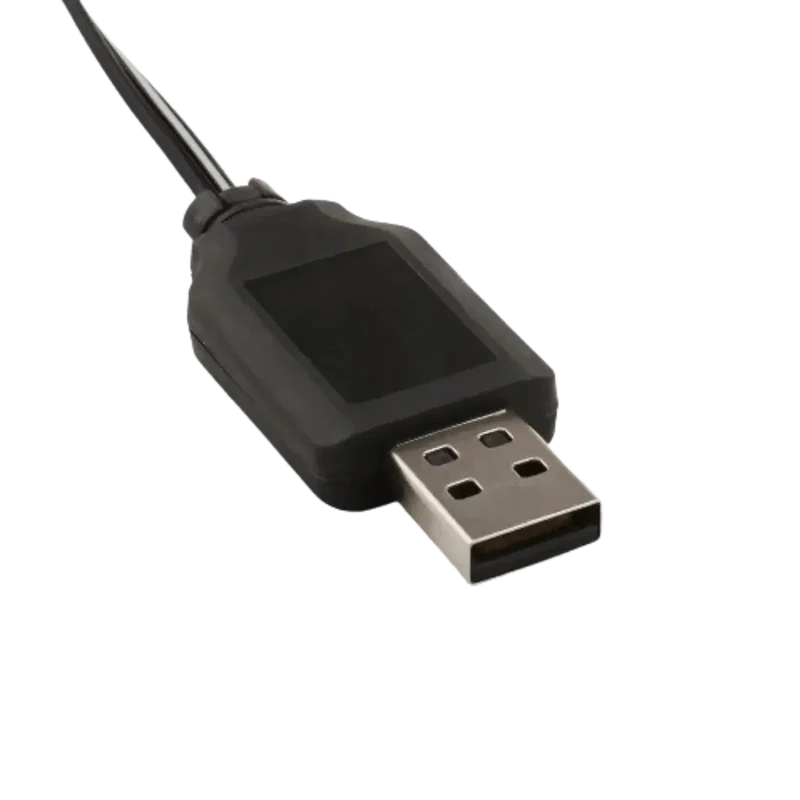 Chargeur USB NiCd/NiMh 4.8V avec fiche noir