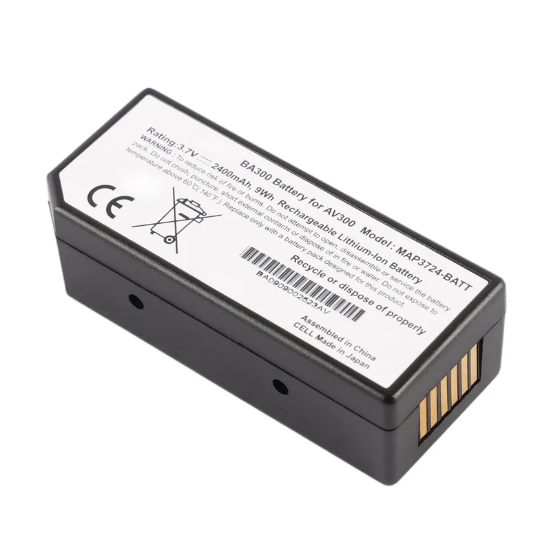 AccuVein AV400 Vein Finder Replacement Battery MAP3724-BATT 3.7V 2400mAh