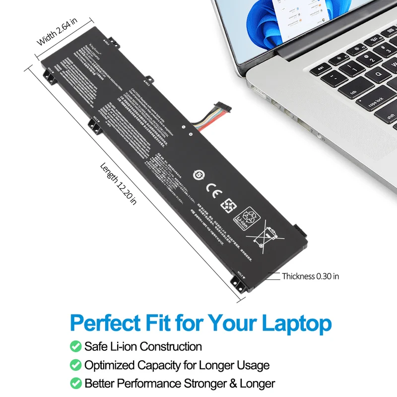 L22M4PC0 Replacement Battery for Lenovo Legion Pro 5 7 ThinkBook 16p 15.44V 80Wh