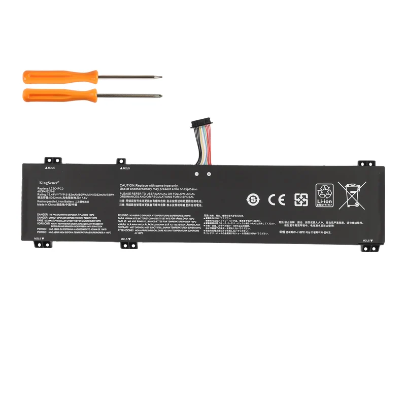 L22C4PC0 Laptop Battery For Lenovo Legion Pro 5 16ARX8 16IRX8 16IRX9 15.44V 5182mAh