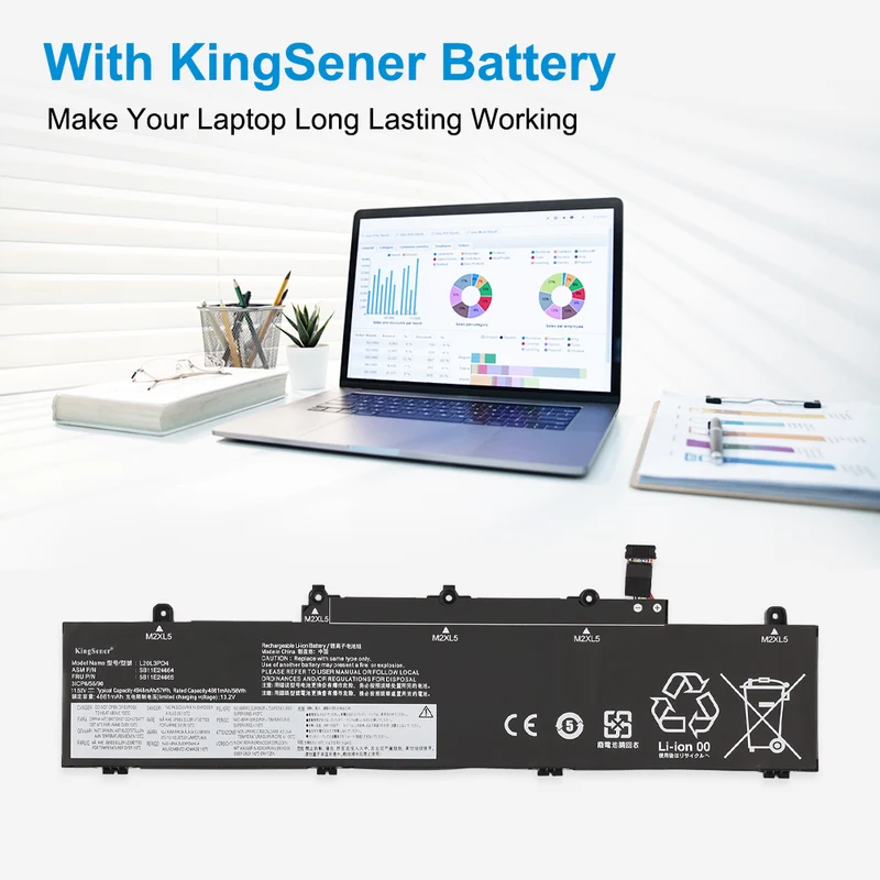 L20L3PD4 Laptop Battery For Lenovo Thinkpad E14 Gen3/ E15 Gen3 2021 E14 Gen4