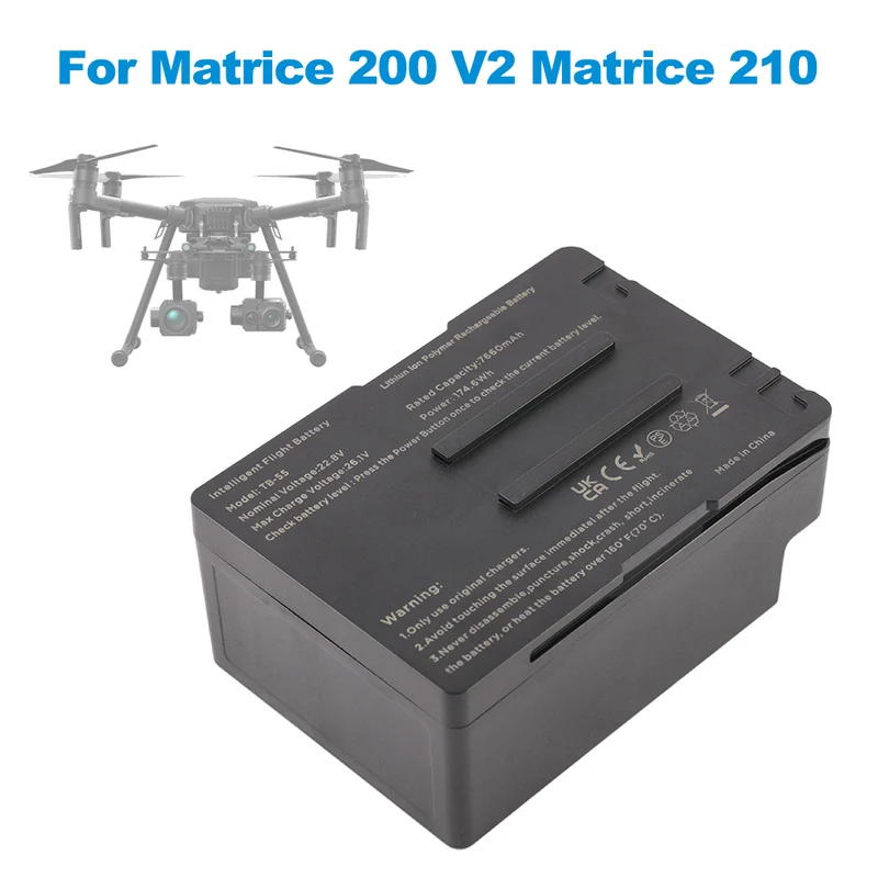 DJI Matrice 210 Intelligent Flight Battery Replacement - TB55 7660mAh 22.8V 174.6Wh
