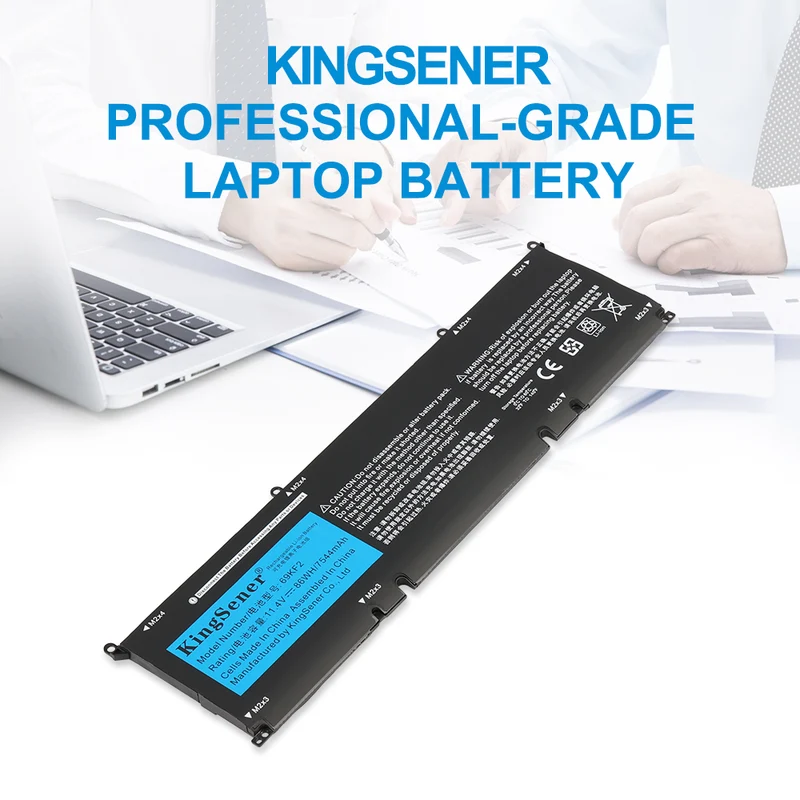 69KF2 Laptop Battery For Dell XPS 15 9500 P91F P91F001 P45E002 | EU Stock