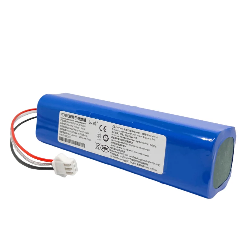 Lydsto S1 G1 R1 Series Robot Vacuum Battery Replacement — 5200mAh 14.8V Li-ion