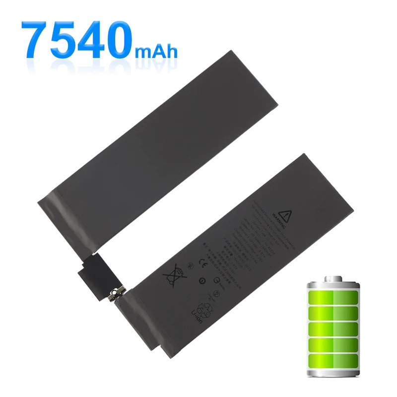 iPad Pro 11" 2020 Replacement Battery A2224 A2068 - 7540mAh 28.79Wh Li-polymer