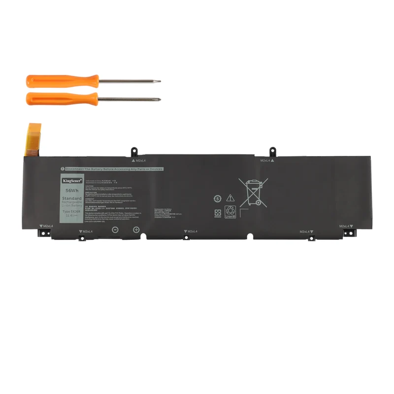 5XJ6R Replacement Battery For Dell XPS 17 9700 9710 9720 9730 11.4V 56Wh