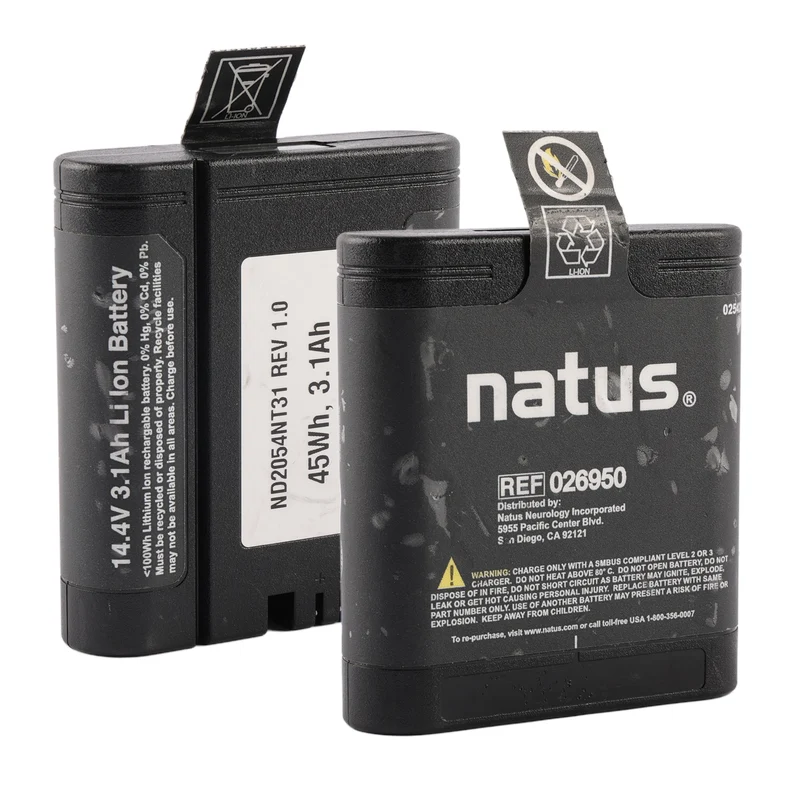 REF 026950 Replacement Battery For Natus Camino ICP Monitor 14.4V 3.1Ah 90% New
