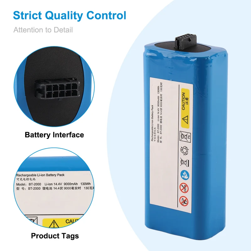 BT-2000 Battery for CHISON QBit 7 QBit 9 Portable Ultrasound System 14.4V 130Wh