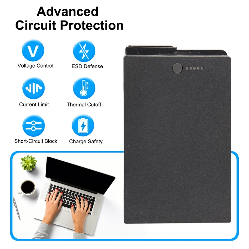 6WVHD Laptop Battery for Dell Latitude 7230 2-in-1 Rugged Extreme Tablet 7.6V 35.6Wh