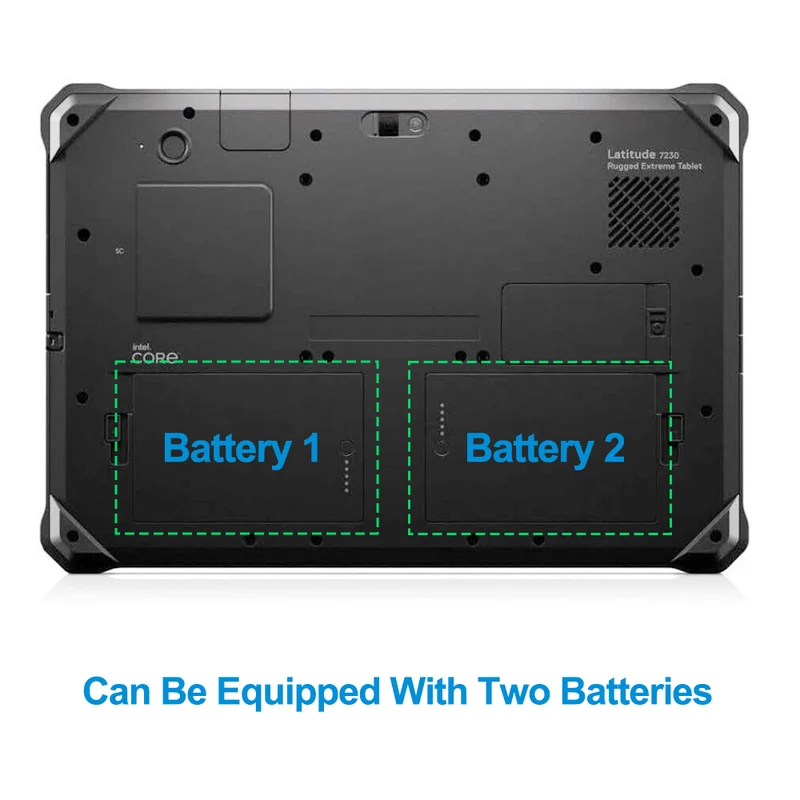 6WVHD Laptop Battery for Dell Latitude 7230 2-in-1 Rugged Extreme Tablet 7.6V 35.6Wh