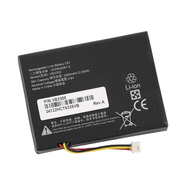 VB3300 Battery for Motorola VB400 Body Camera 3.8V 3300mAh 12.54Wh