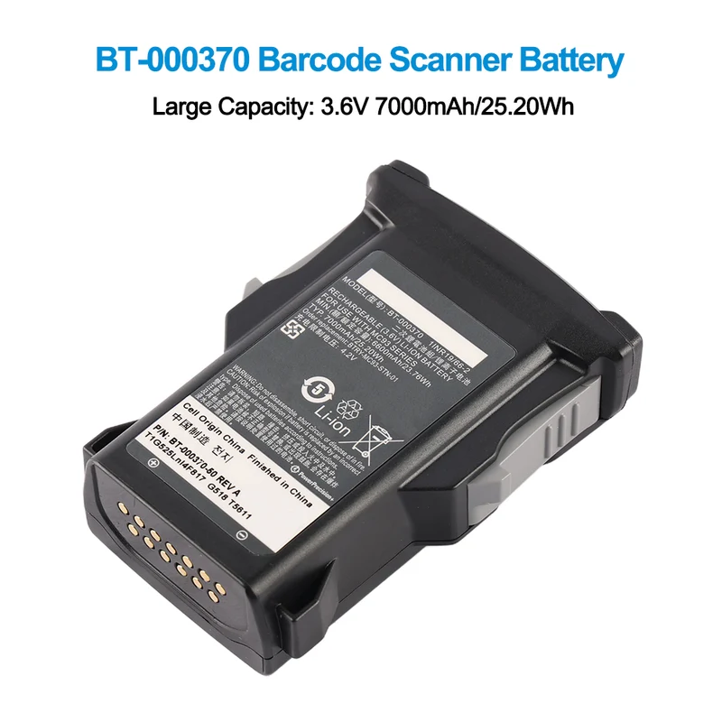 BT-000370 BTRY-MC93-STN-01 Battery for Zebra MC93 MC9300 Mobile Computer 7000mAh