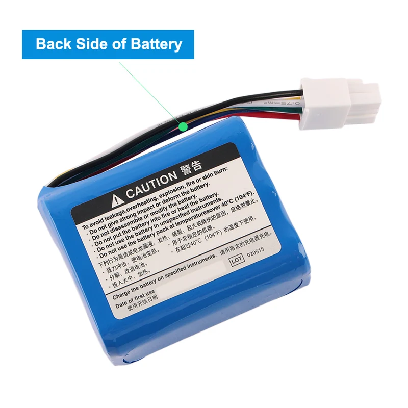 SB-752P Battery for Nihon Kohden SVM-7501 6600mAh 48.84Wh 7.4V