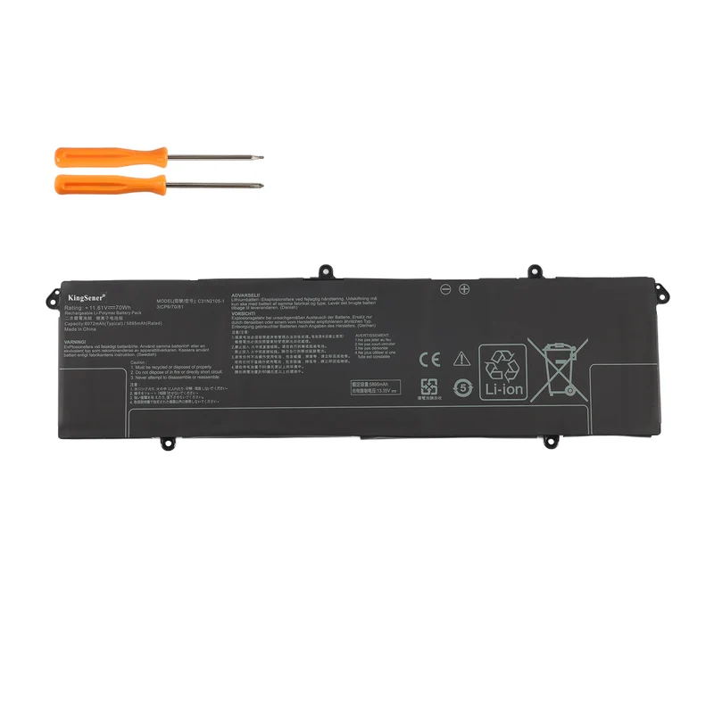 C31N2105-1 Battery For ASUS Vivobook Pro 15 OLED K6502 Vivobook Pro 14X OLED N7401 K3605